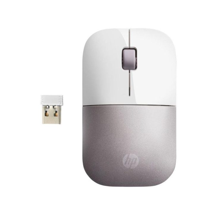 Rato sem fios HP Z3700 (branco/rosa)