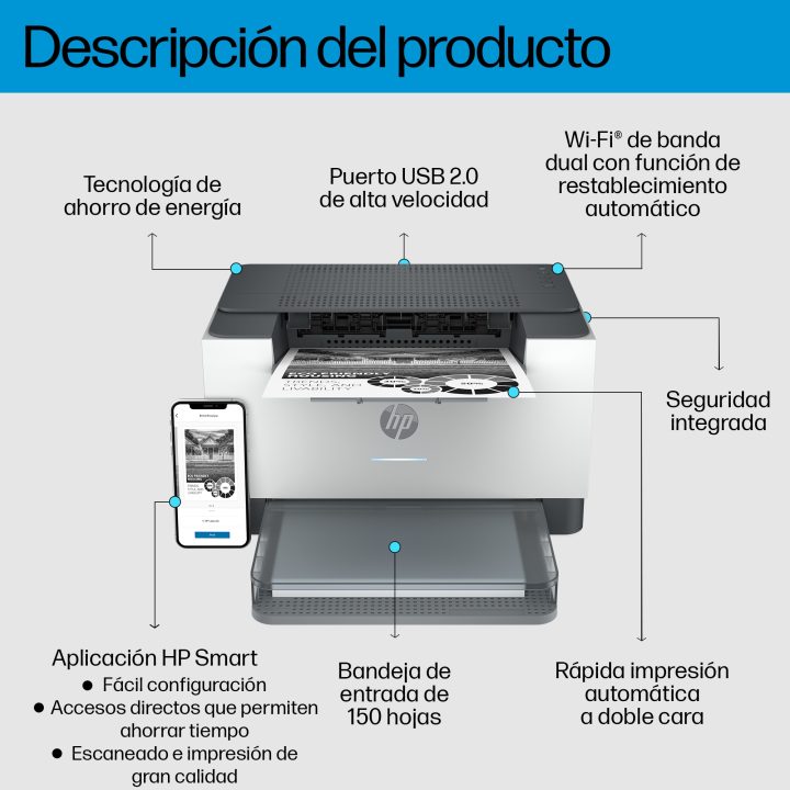 Impressora HP LaserJet M209dw