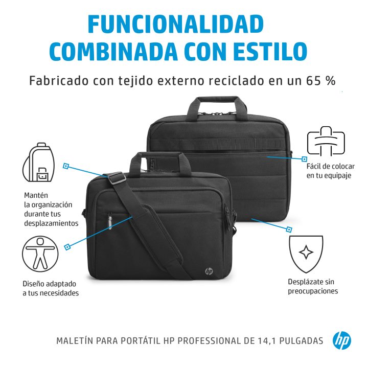 Maleta para portátil HP Professional de 14,1 polegadas