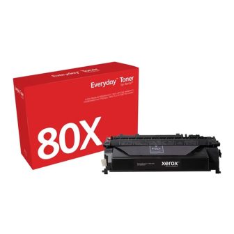 Xerox Everyday™ Black Toner Compatible with HP 80X (CF280X), High…