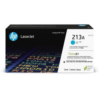 HP Cartucho de Toner Original LaserJet 213A ciano