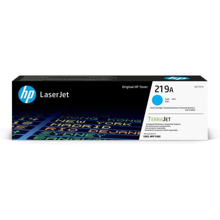 HP Original LaserJet 219A Cyan Toner Cartridge