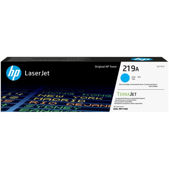 HP Original LaserJet 219A Cyan Toner Cartridge