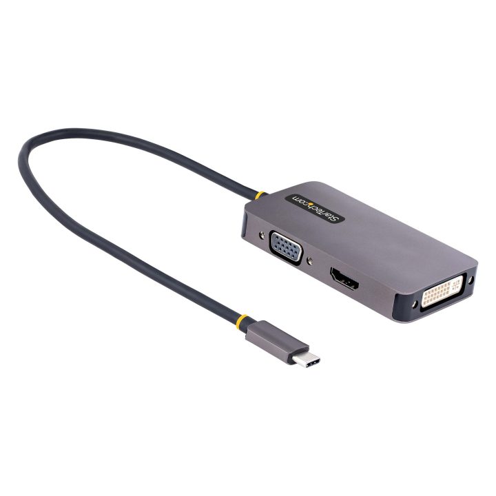 StarTech.com Adaptador de Vídeo USB C, Adaptador USB Tipo C a HDMI…