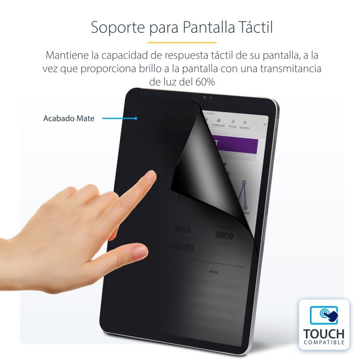 StarTech.com Filtro de Privacidad Táctil de 4 Vías para Orientación…