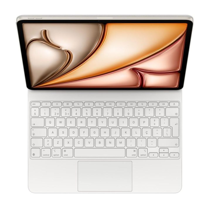 Teclado Apple Magic Keyboard para iPad Air de 13 polegadas branco…