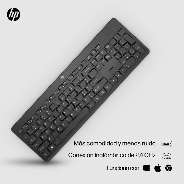 Teclado sem fios HP de 230