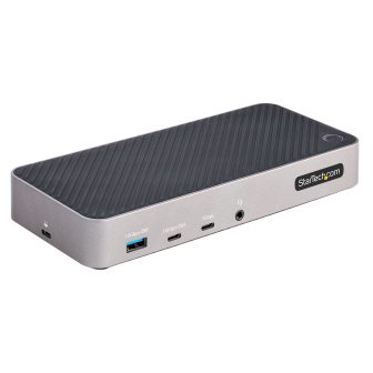 StarTech.com USB-C Docking Station for 3 Monitors - Triple HDMI/DP 4K…