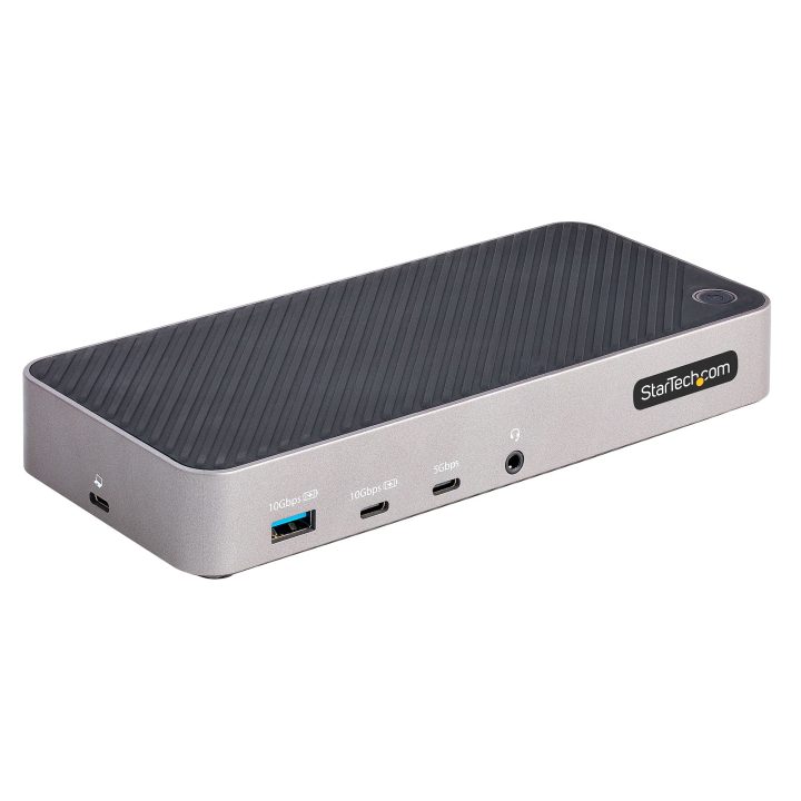 StarTech.com Estação de Ancoragem USB-C para 3 Monitores - Dock USB…