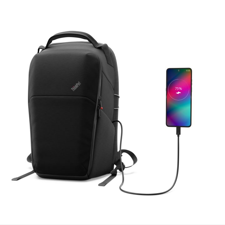 Mochila Lenovo ThinkPad 16" Click-Go 16" Preto, Cinzento Escuro