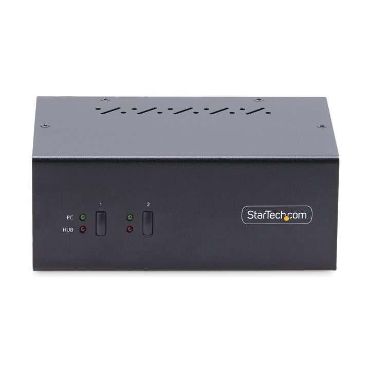 StarTech.com 2-Port DisplayPort KVM Switch for 2 Monitors - 4K60Hz…