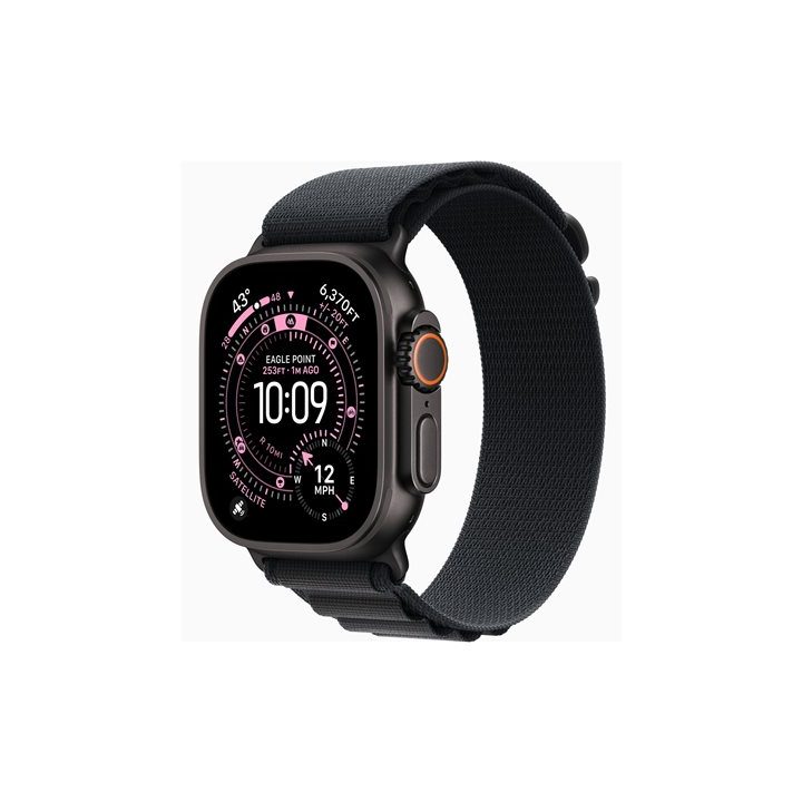 Apple Watch Ultra 3 GPS + Cellular 49mm Black Titanium Case Black…