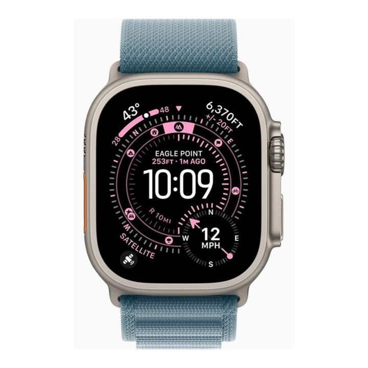 Apple Watch Ultra 3 Smartwatch GPS + Cellular 49mm Natural Titanium…