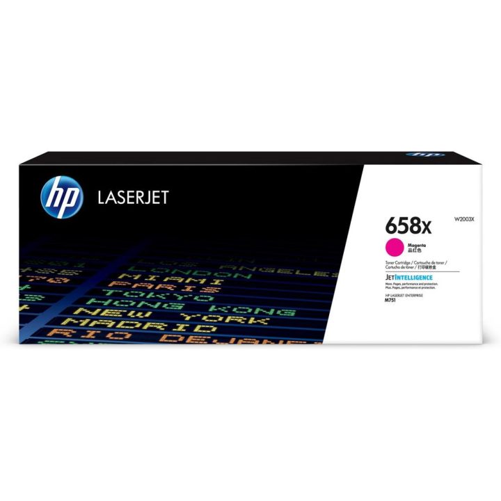 HP Original LaserJet 658X High Capacity Magenta Toner Cartridge