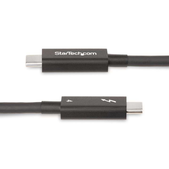 StarTech.com Cable de 2m Thunderbolt 4 Activo - 40Gbps - PD de 100W -…