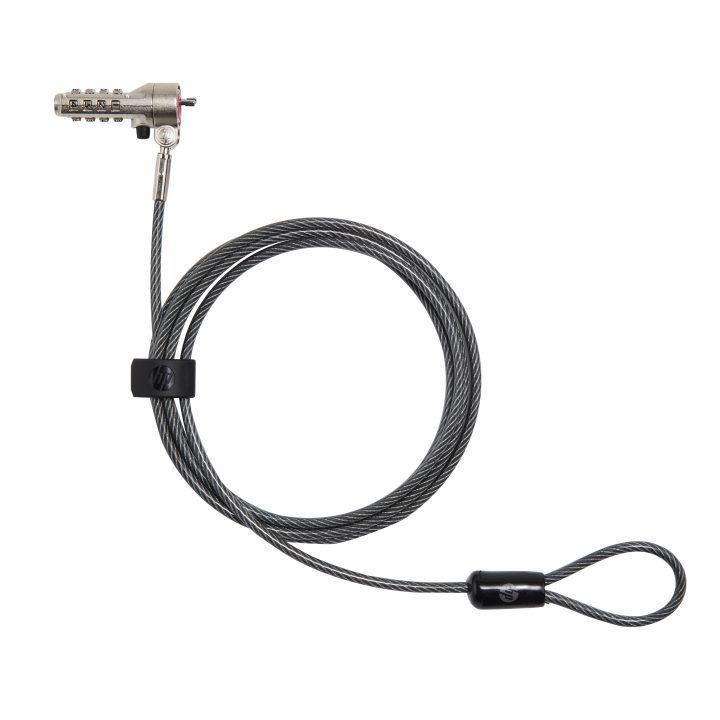 HP Bloqueo de cable esencial con combinación Nano