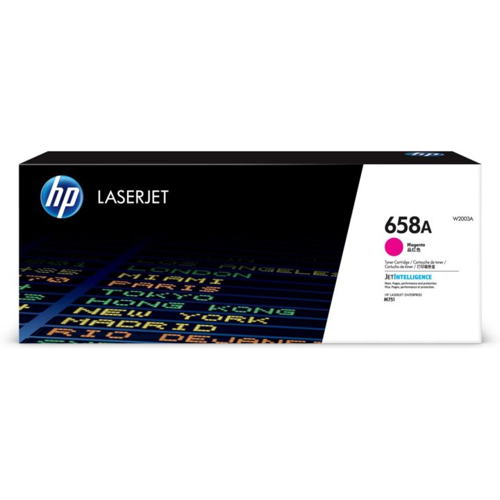HP Original LaserJet 658A Magenta Toner Cartridge