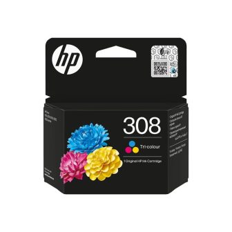 HP Original 308 Tri-Color Ink Cartridge