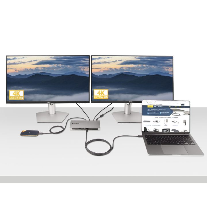 StarTech.com Cabo Ativo Thunderbolt 4 de 2m - 40Gbps - PD de 100W -…
