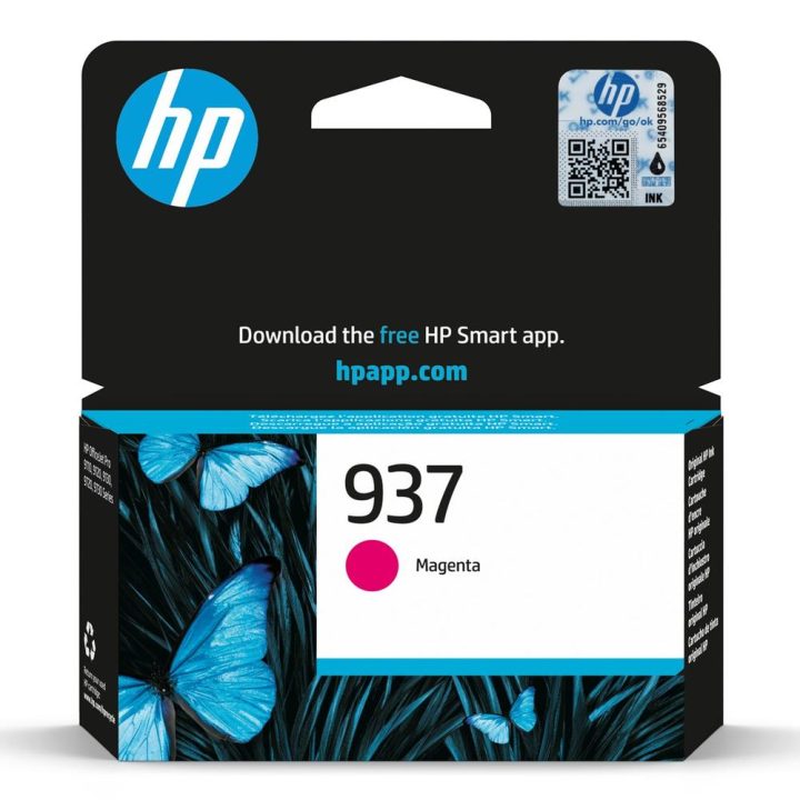 HP Cartucho de Tinta Original 937 magenta
