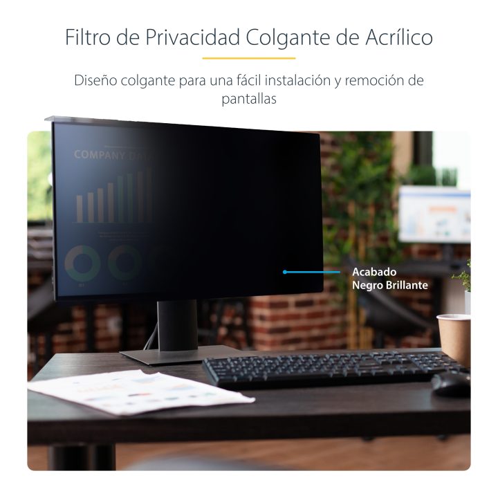StarTech.com 16:9 Privacy Filter for 23.8" Monitor - Hanging -…