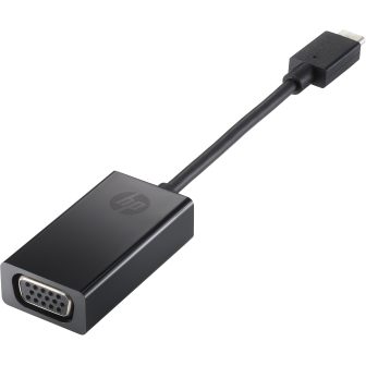 HP USB-C to VGA Adapter Black USB Graphics Adapter