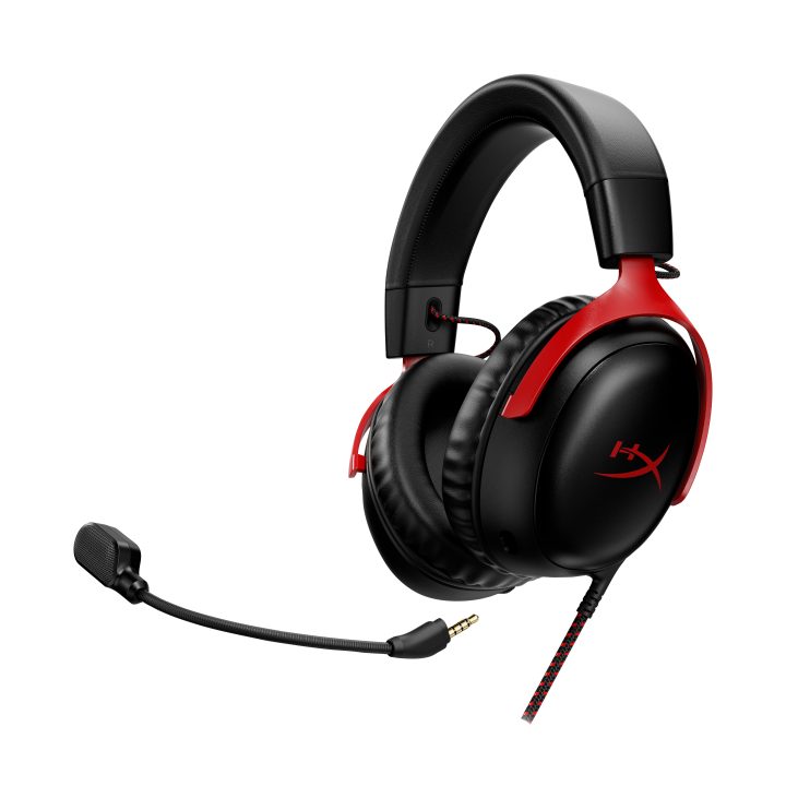 HyperX Cloud III - Gaming Headset (Black-Red)