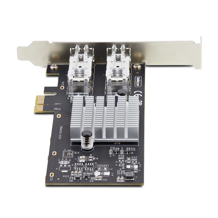 StarTech.com 2-Port 1Gb Ethernet Fiber/Copper SFP PCIe 2.1x1 Network…