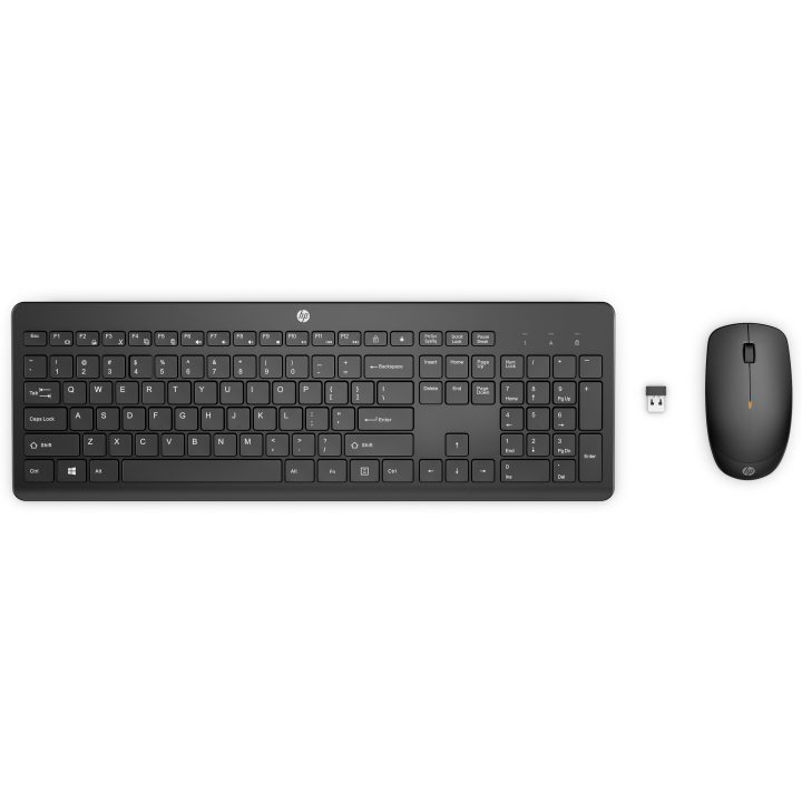 HP Combo de teclado e rato sem fios 235