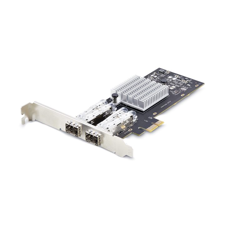 StarTech.com 2-Port 1Gb Ethernet Fiber/Copper SFP PCIe 2.1x1 Network…