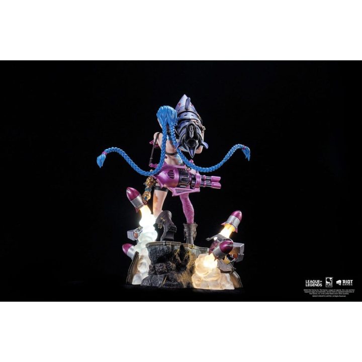 Estatua 1-6 League of Legends Jinx 32cm (PURE007LOL)