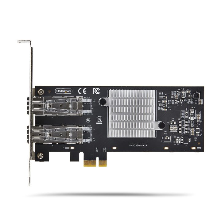 StarTech.com 2-Port 1Gb Ethernet Fiber/Copper SFP PCIe 2.1x1 Network…