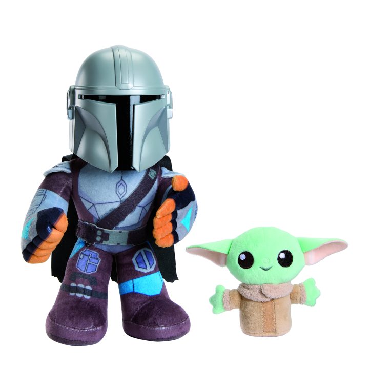 Mattel Star Wars Mandalorian and Grogu Duo Plush (HNT52)