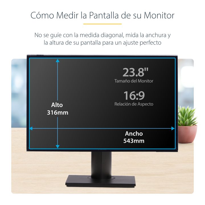 StarTech.com Filtro de Privacidade 16:9 para Monitor de 23,8" -…