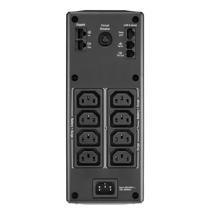 APC BR1600MI Uninterruptible Power Supply (UPS) Line-Interactive 1.6…