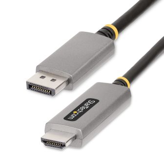 StarTech.com 2m DisplayPort to HDMI Adapter Cable - 8K 60Hz - 4K…