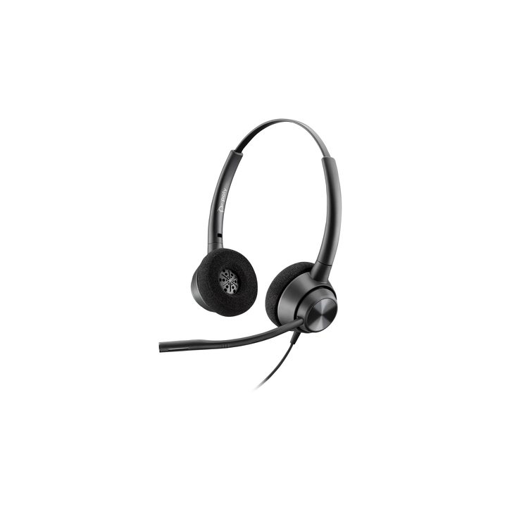 HP Poly Poly EncorePro 320 Binaural Headset with Quick Disconnect TAA