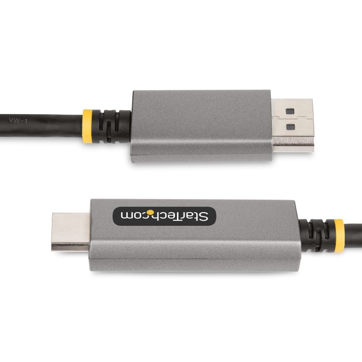 StarTech.com 2m DisplayPort to HDMI Adapter Cable - 8K 60Hz - 4K…