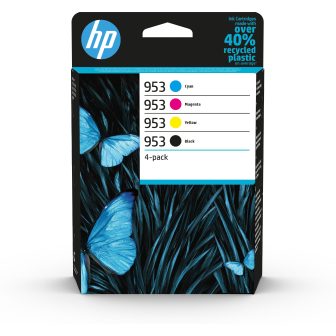 HP Pack de 4 cartuchos de tinta Original 953…
