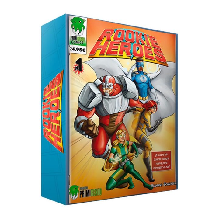 Asmodee Jogo de tabuleiro rookie heroes pegi 10 (EPRH0001)