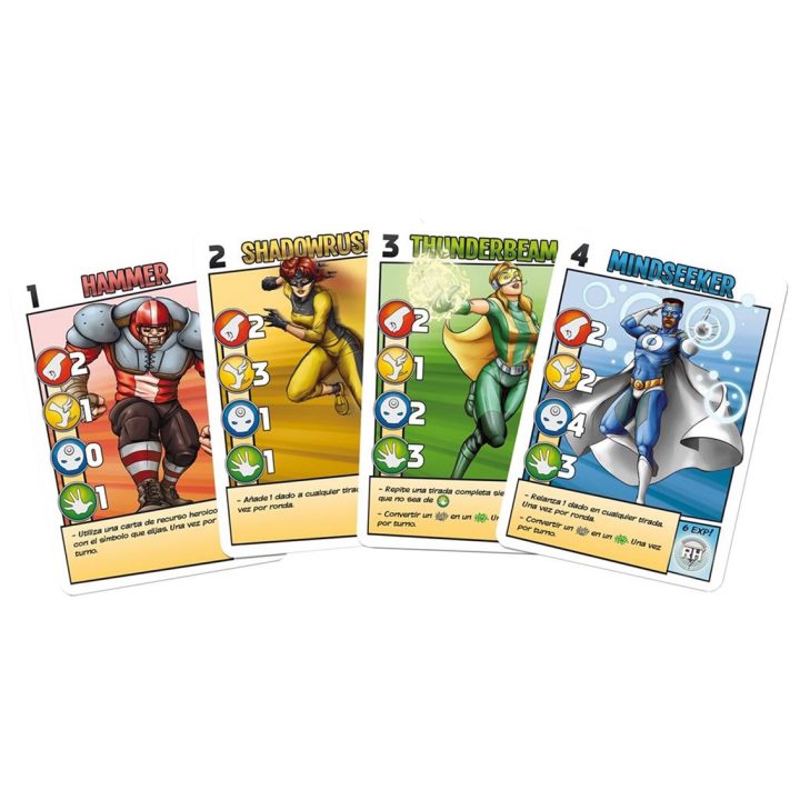 Asmodee Jogo de tabuleiro rookie heroes pegi 10 (EPRH0001)