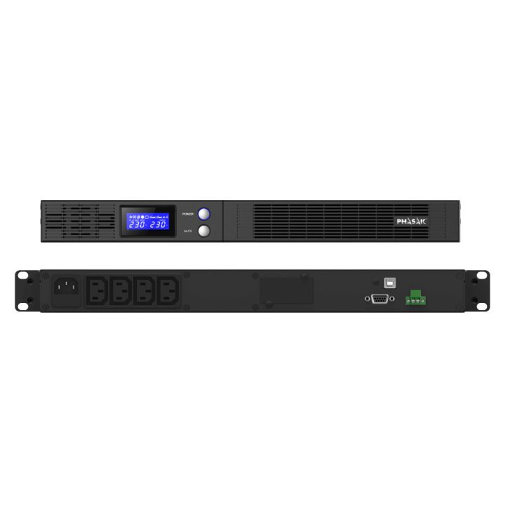 Phasak PH 7540 750VA Rack Interactive Slim UPS 0.75kVA