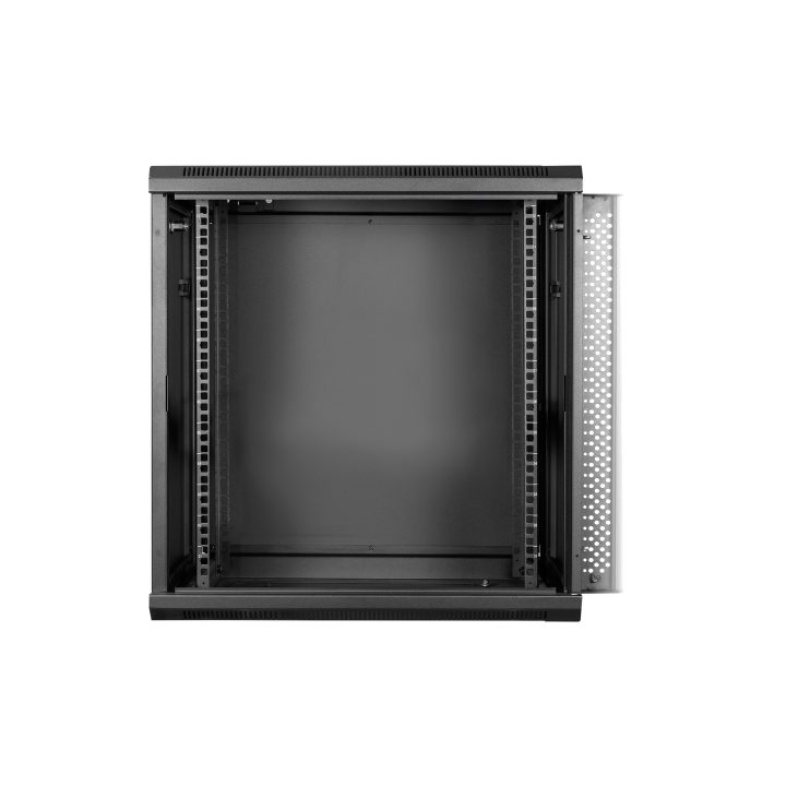 Phasak pro 12U 600x450 19-inch wall-mount rack cabinet, disassembled…