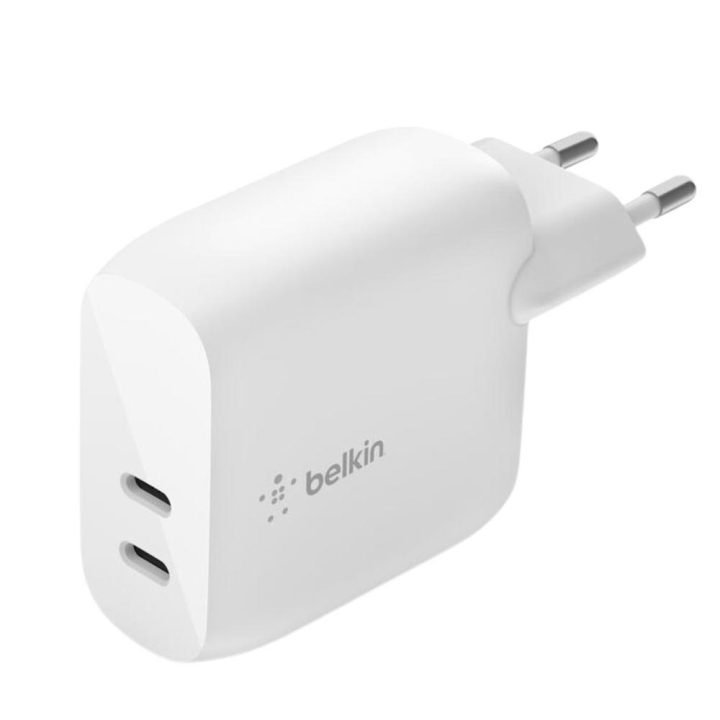 Adaptador de corrente Belkin - 40 watts - PD 3.0, Fast Charge - 2…