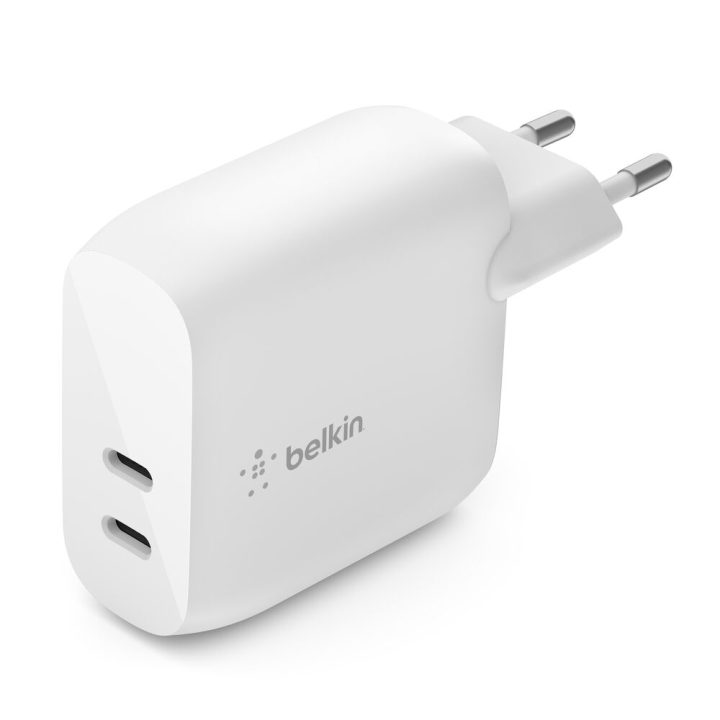 Belkin Power Adapter - 40 watts - PD 3.0, Fast Charge - 2 Output…