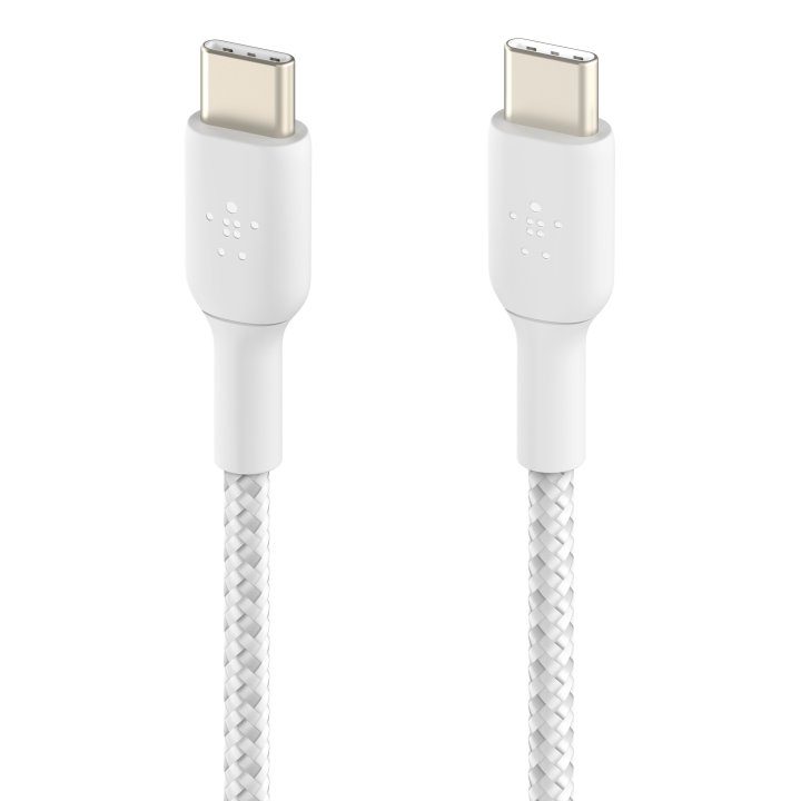 Cabo USB-C Belkin 1m-macho-macho-branco trançado 2 unidades…