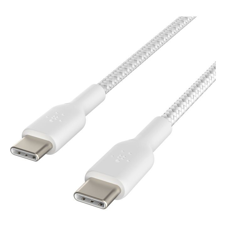 Cabo USB-C Belkin 1m-macho-macho-branco trançado 2 unidades…