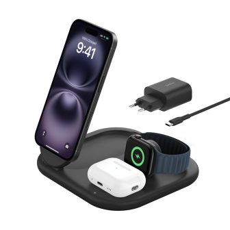 Belkin Base de carregamento sem fios - magnética, dobrável, com Qi2 +…