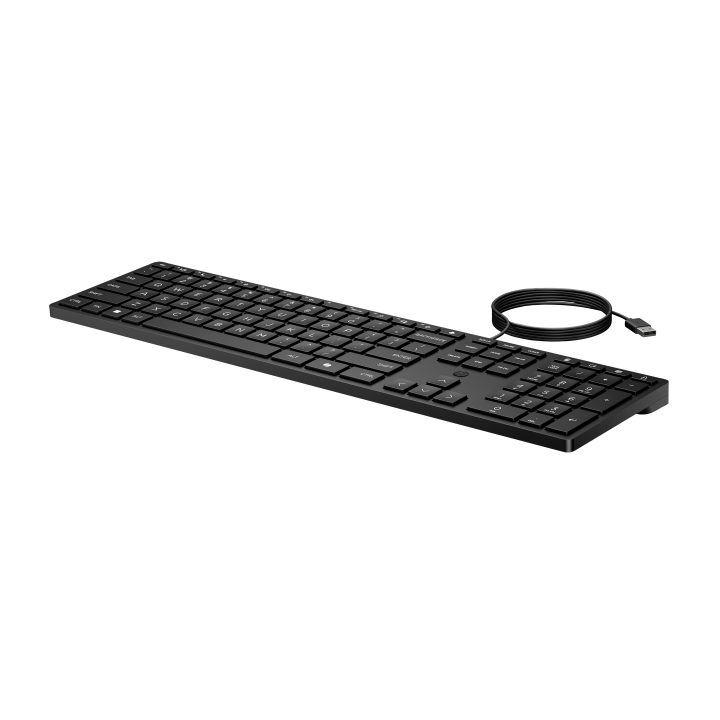 Teclado de secretária com cabo HP 320K