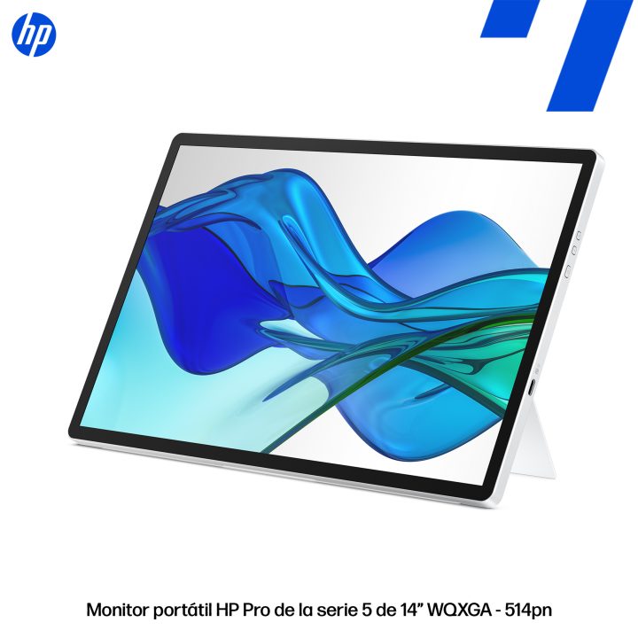 Monitor portátil HP Series 5 Pro WQXGA de 14 polegadas: 514pn